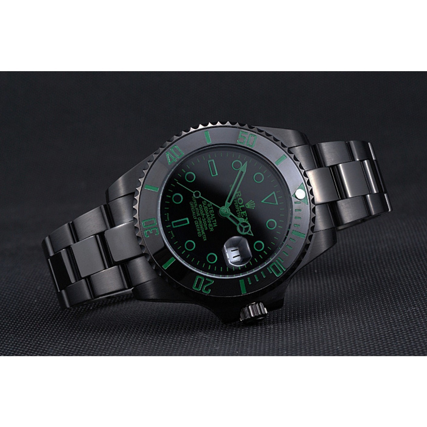 MiroTime Rolex Stealth Submariner Black Ceramic 622007