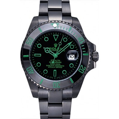 MiroTime Rolex Stealth Submariner Black Ceramic 622007