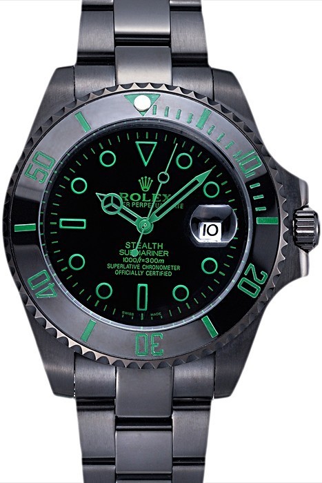 MiroTime Rolex Stealth Submariner Black Ceramic 622007