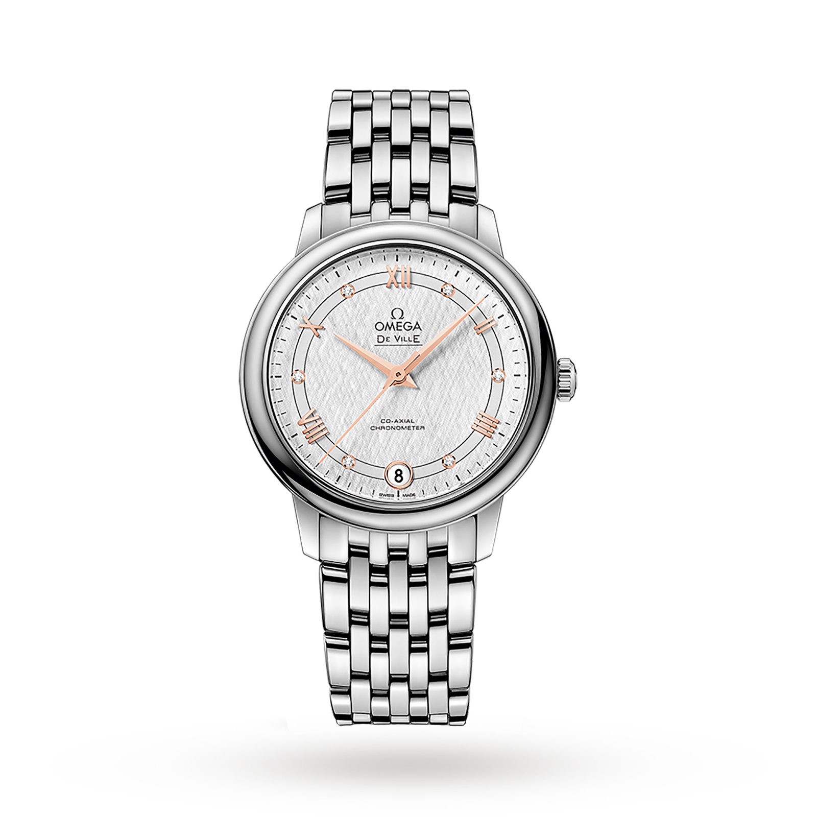 MiroTime Swiss Omega De Ville Prestige Co-Axial 32.7mm Ladies Watch O42410332052001
