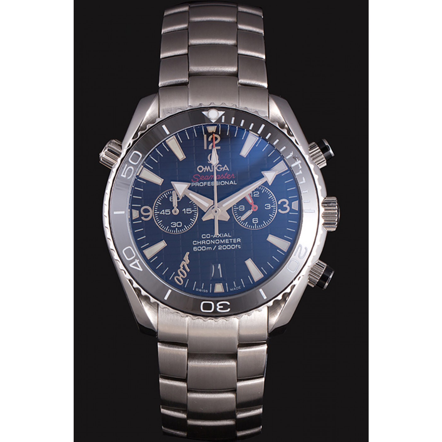 MiroTime Omega James Bond Skyfall Chronometer Watch with Black Dial and Black Bezel om223 621377