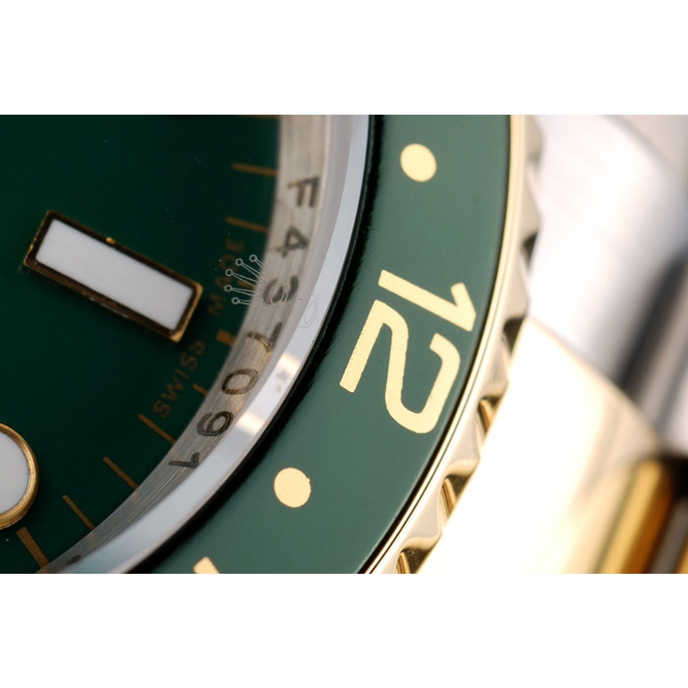 MiroTime Rolex GMT Master II Green Ceramic Bezel Green Dial Watch