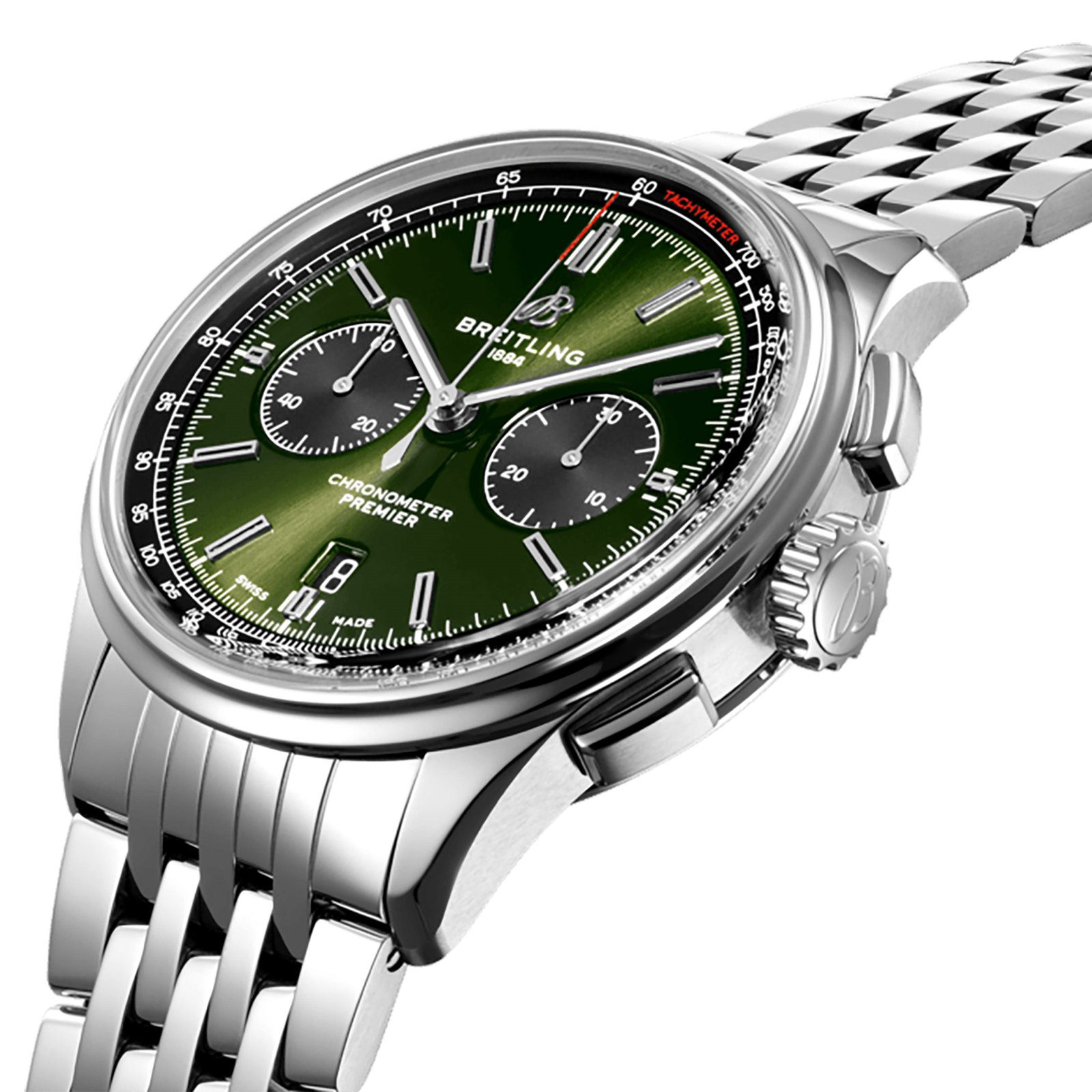 MiroTime Swiss Breitling Premier B01 Chronograph 42 Bentley AB0118A11L1A1