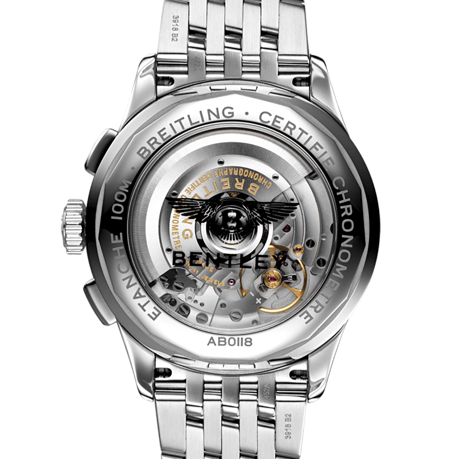 MiroTime Swiss Breitling Premier B01 Chronograph 42 Bentley AB0118A11L1A1