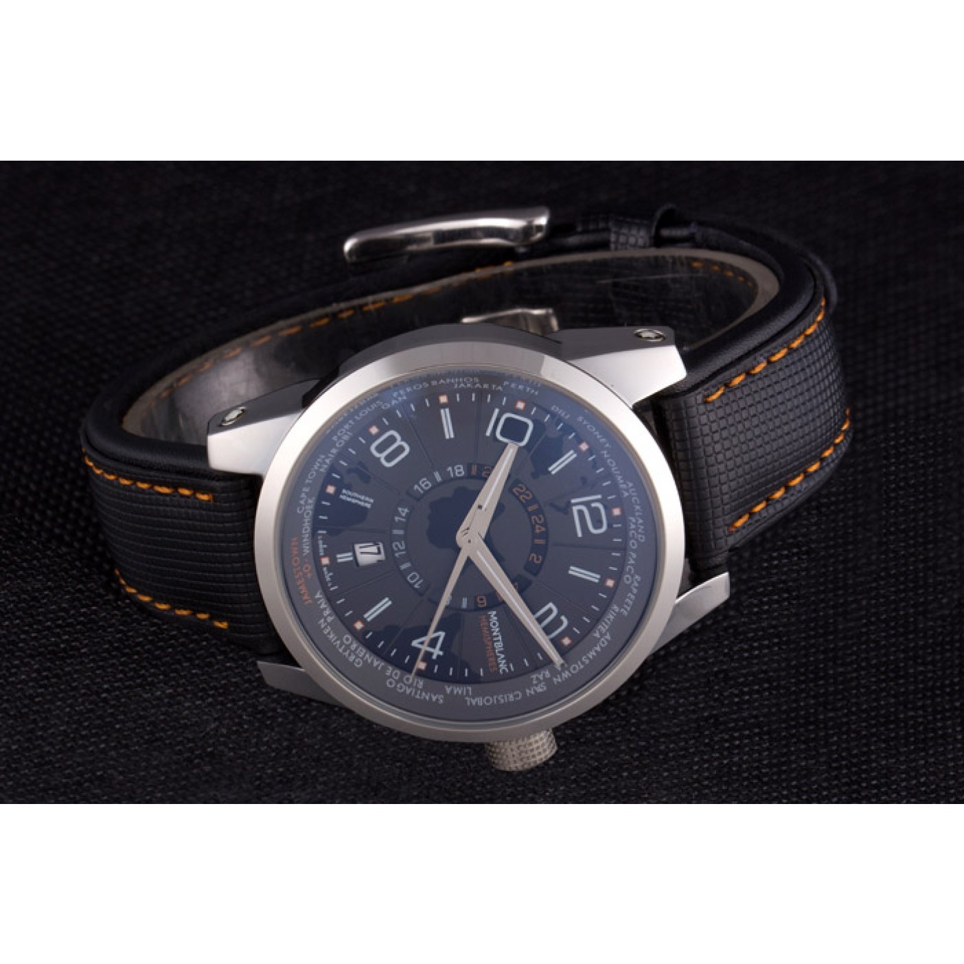 MiroTime Montblanc Timewalker Hemispheres Leather Strap 621625