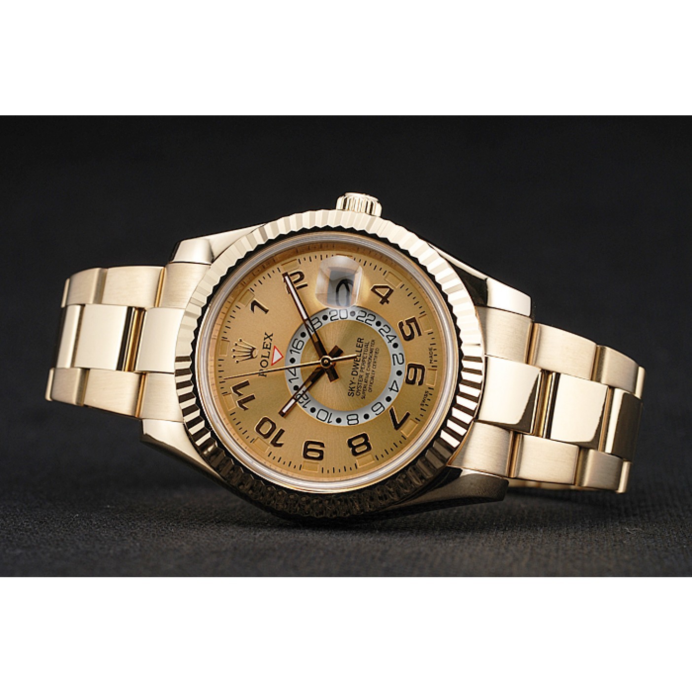 MiroTime Rolex Sky Dweller Oyster Perpetual Special Edition 2012 Yellow Gold 80243