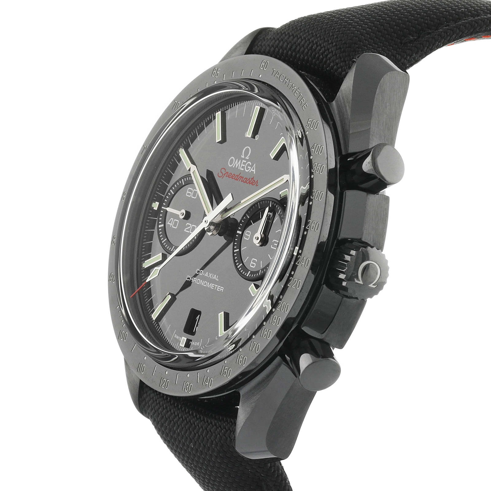 MiroTime Swiss Omega Speedmaster Moonwatch Co-Axial 44.25mm Mens Watch O31192445101007