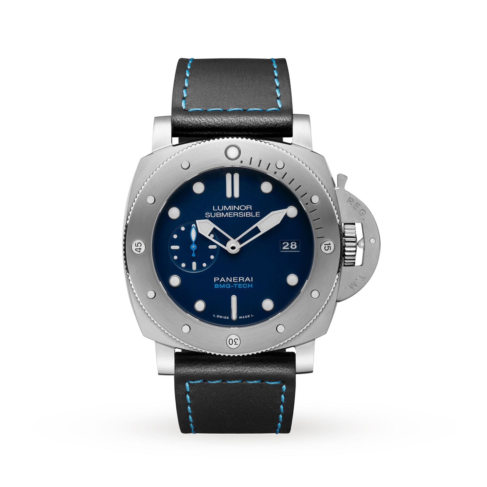 MiroTime Swiss Panerai Luminor 47mm Mens Watch PAM00692