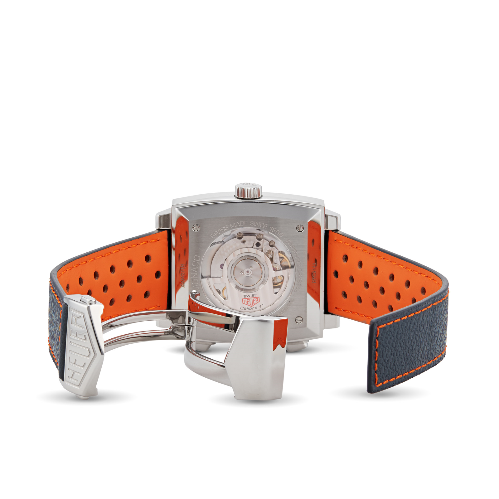 MiroTime Swiss TAG Heuer Monaco Gulf Calibre 11 39mm Mens Watch CAW211R.FC6401