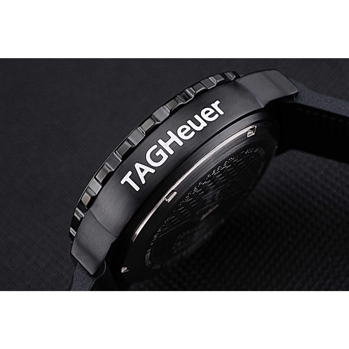 MiroTime Tag Heuer Formula 1 Chronograph Black Dial Black Bezel White Numerals 622409