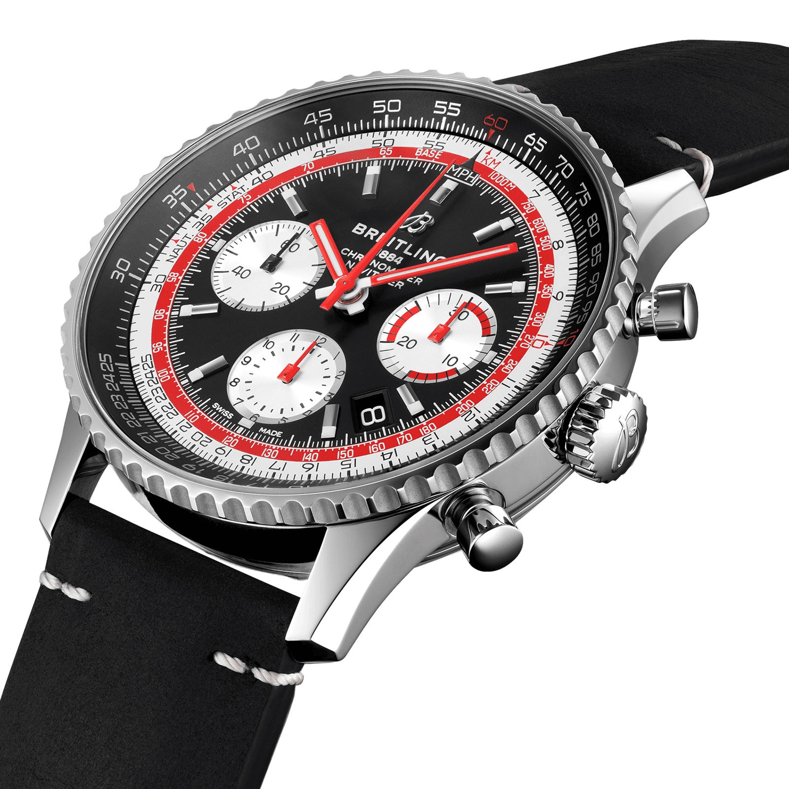 MiroTime Swiss Breitling Navitimer 1 B01 Chronograph 43 Swissair AB01211B1B1X2