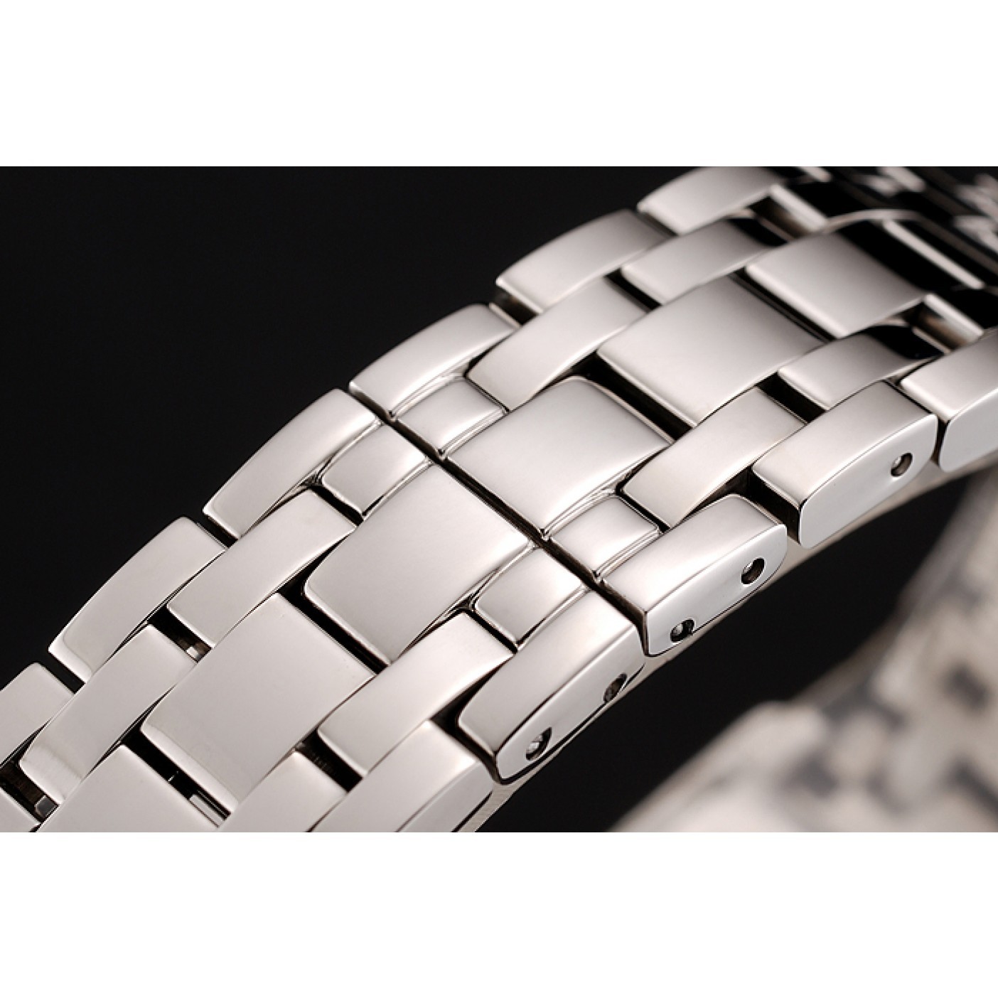 MiroTime Cartier Tank Americaine 21mm White Dial Stainless Steel Case And Bracelet