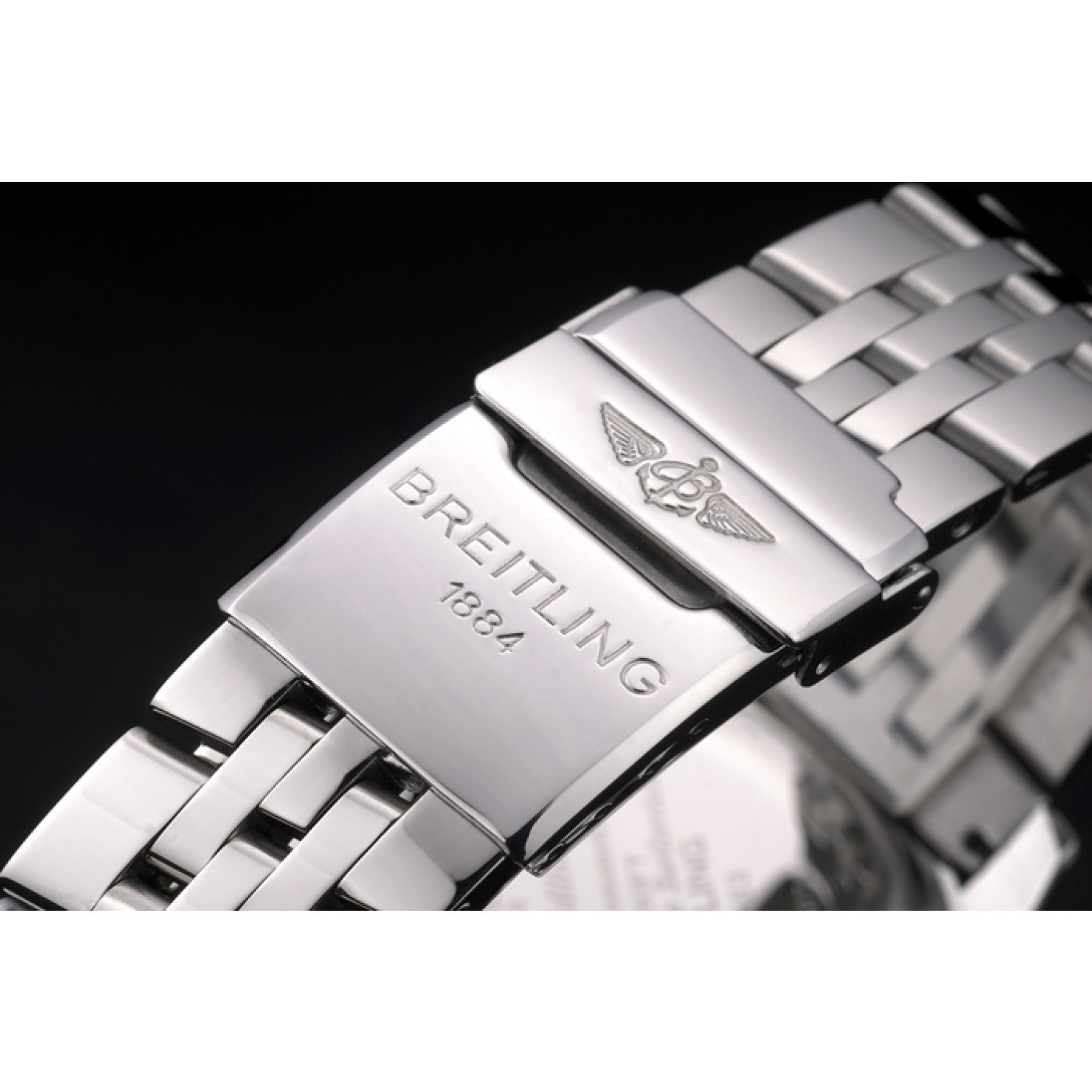 MiroTime Breitling for Bentley Stainless Steel Strap Brown Dial