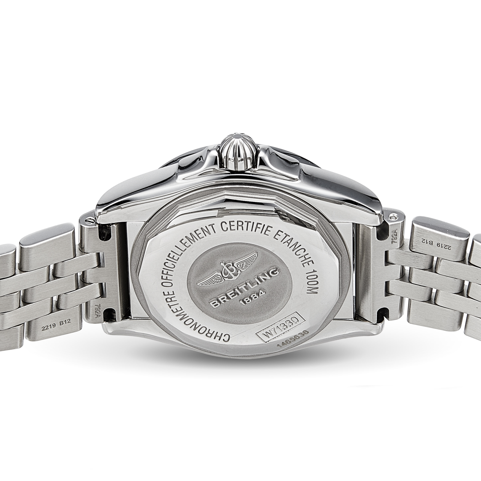 MiroTime Swiss Breitling Galactic 32 Sleek Steel W71330121A1A1