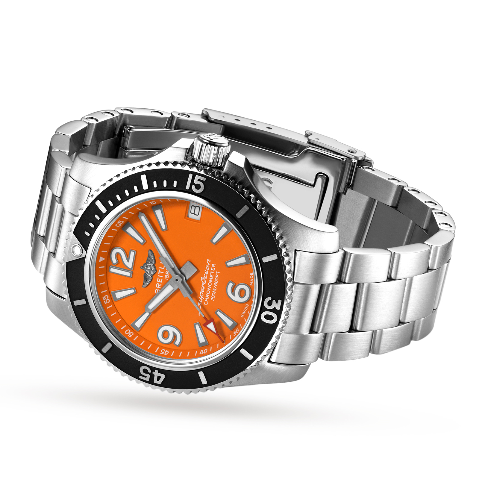 MiroTime Swiss Breitling Superocean 36mm Ladies Watch A17316D71O1A1