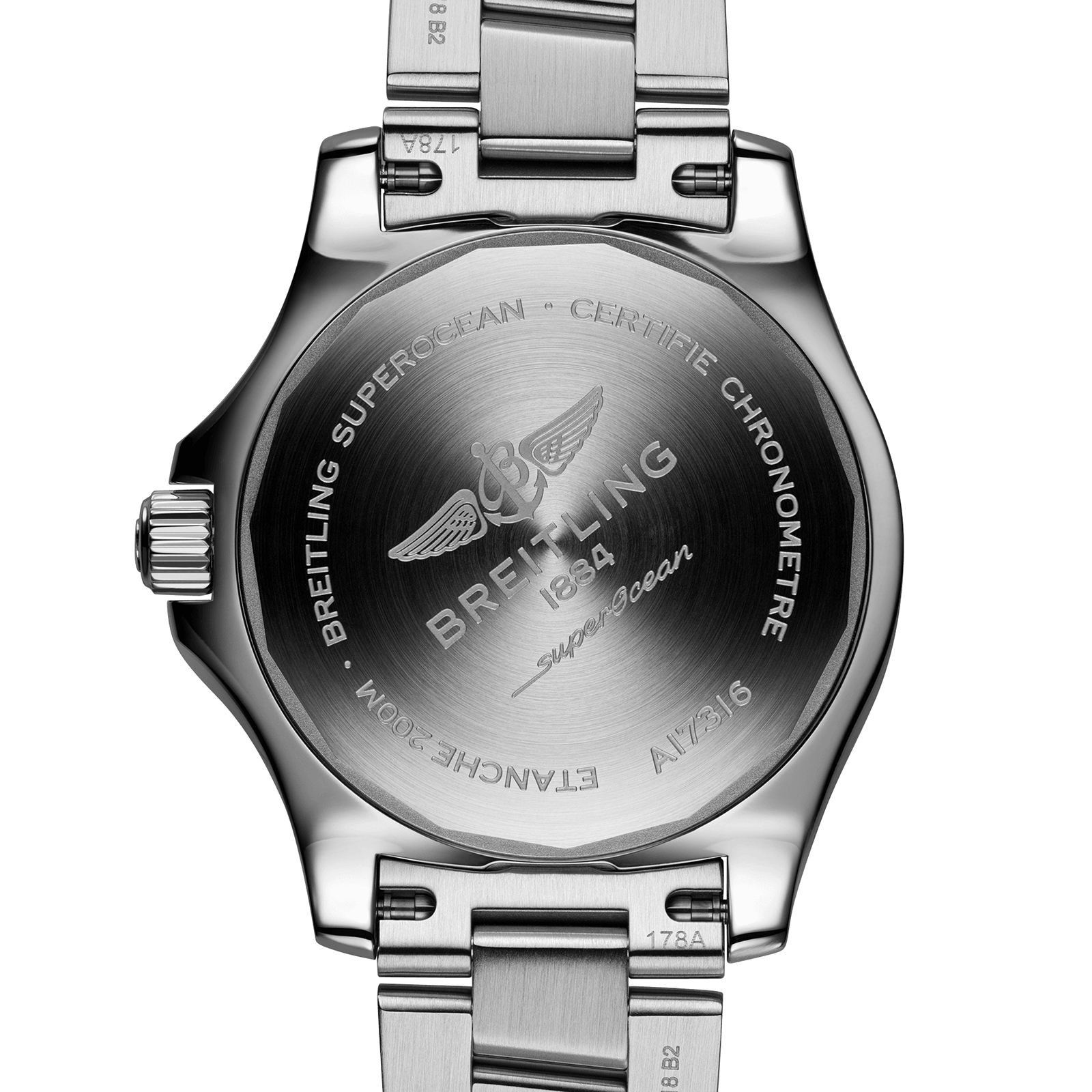 MiroTime Swiss Breitling Superocean 36mm Ladies Watch A17316D71O1A1