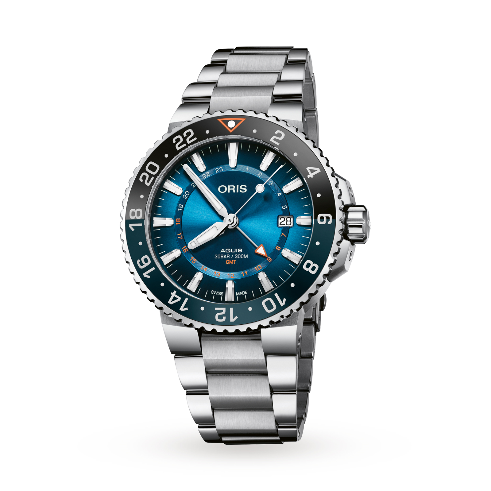 MiroTime Swiss Oris Aquis Carysfort 01 798 7754 4185-SET MB