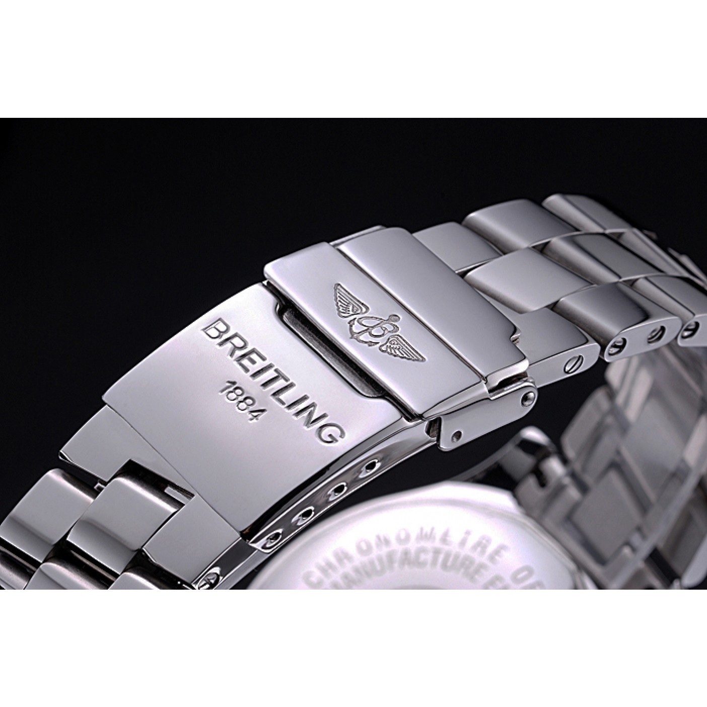 MiroTime Breitling Superocean 44 Abyss Blue Accents Stainless Steel Bracelet 622506