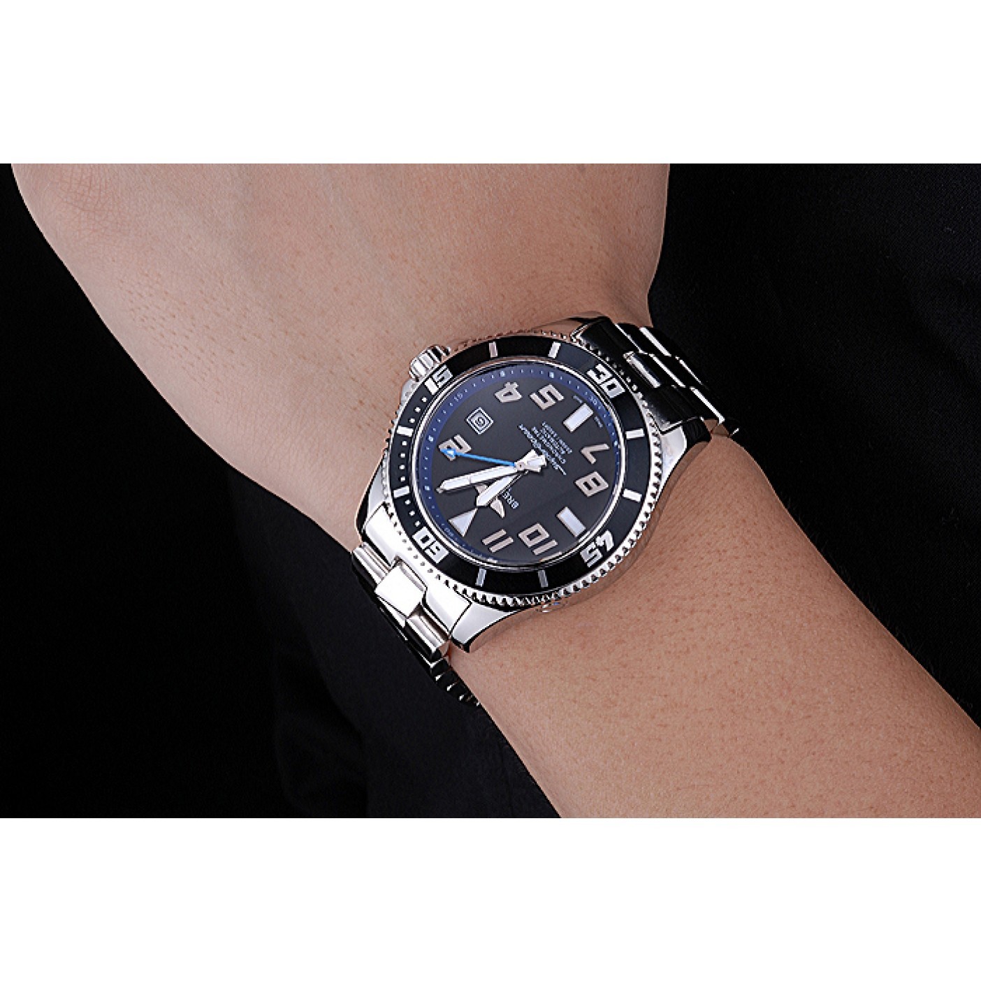 MiroTime Breitling Superocean 44 Abyss Blue Accents Stainless Steel Bracelet 622506