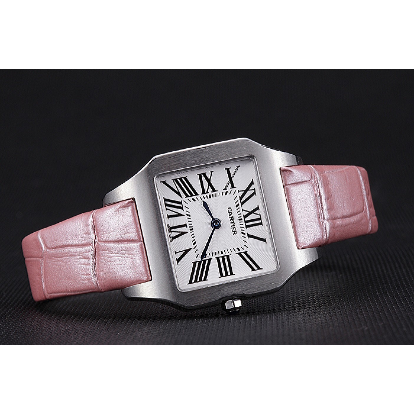 MiroTime Cartier Santos 100 Polished Stainless Steel Bezel 621922