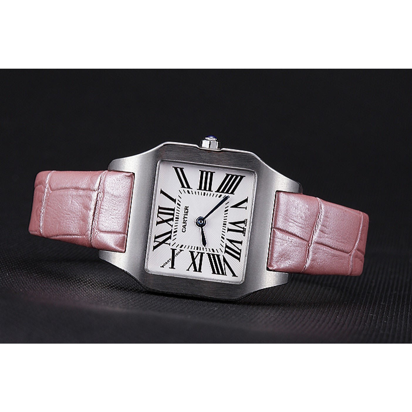 MiroTime Cartier Santos 100 Polished Stainless Steel Bezel 621922