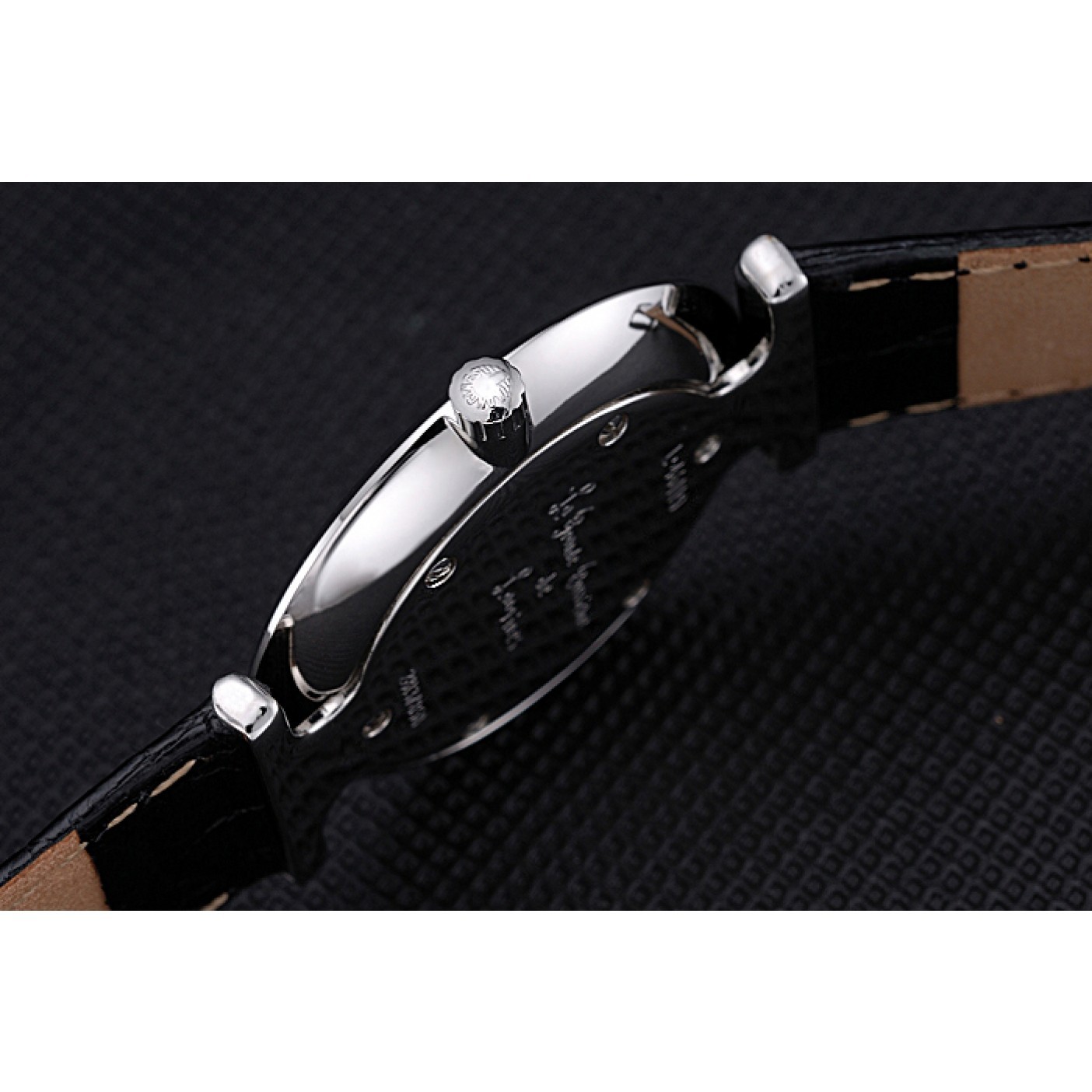 MiroTime Longines La Grande Classique White Dial Black Leather Band Homme 622127