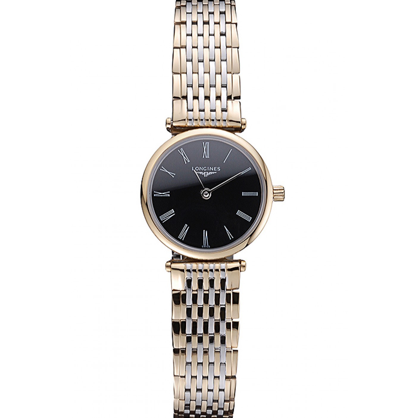 MiroTime Longines La Grande Classique Two Tone Band Black Dial Femme 622098