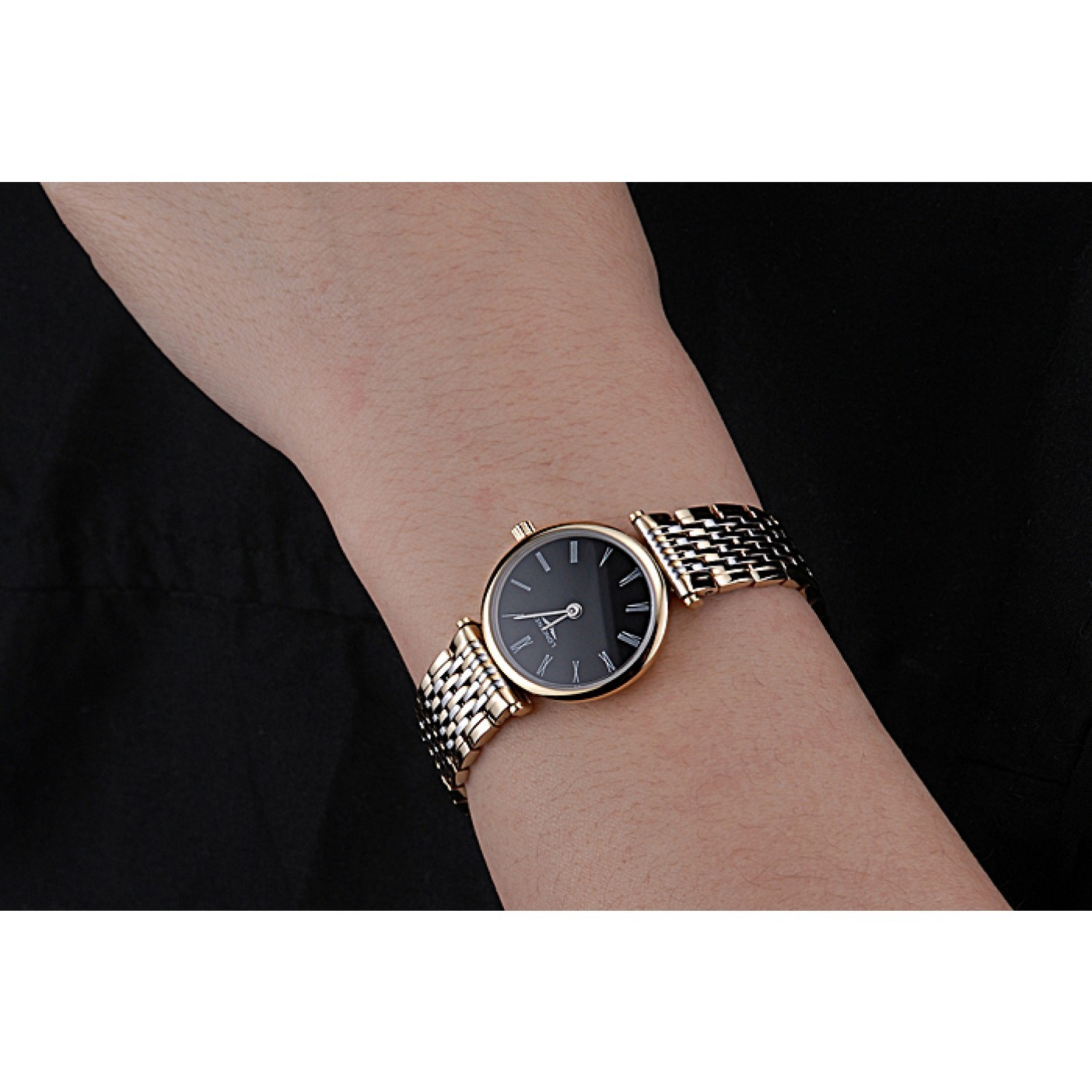 MiroTime Longines La Grande Classique Two Tone Band Black Dial Femme 622098