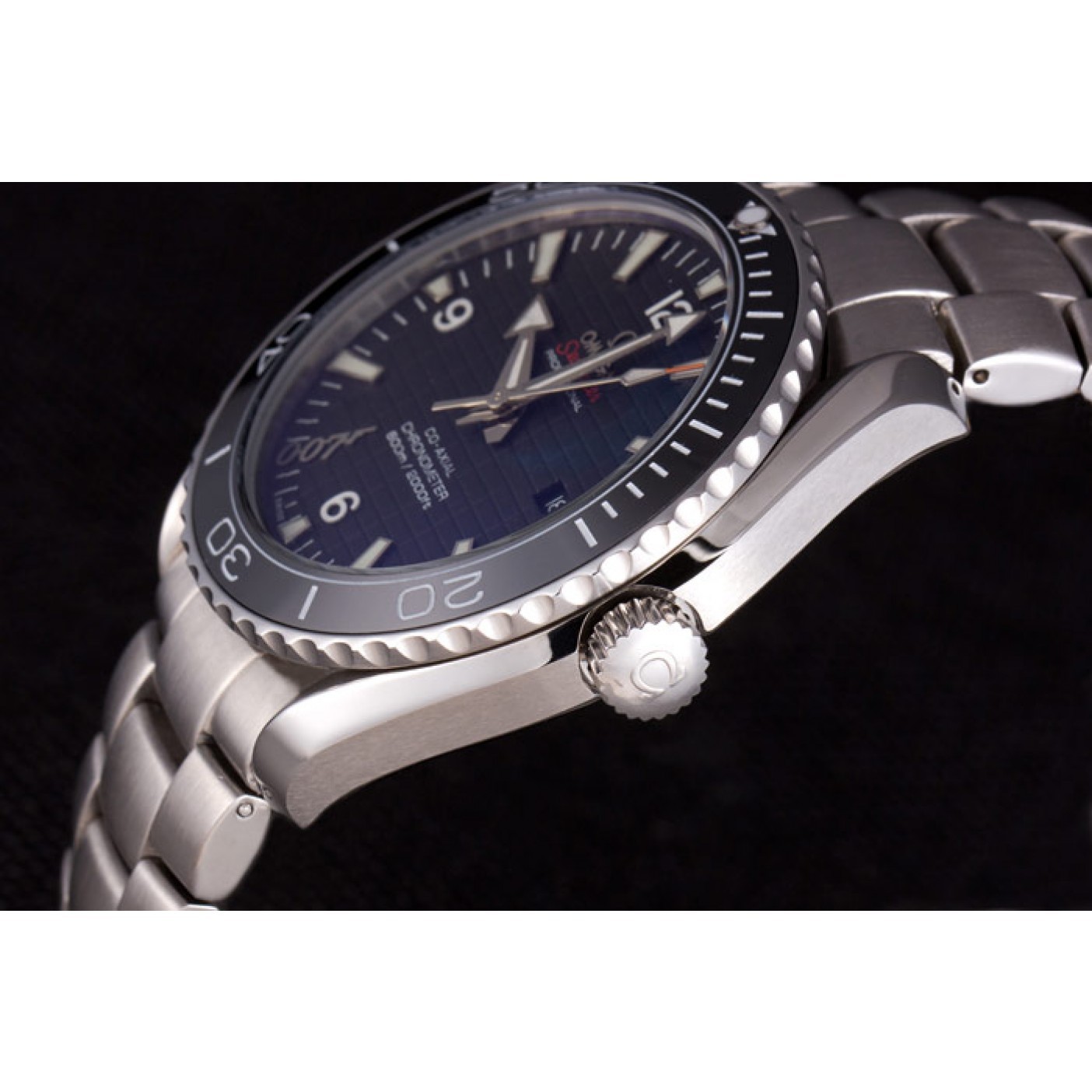 MiroTime Omega James Bond Skyfall Watch with Black Dial and Black Bezel om229 621381