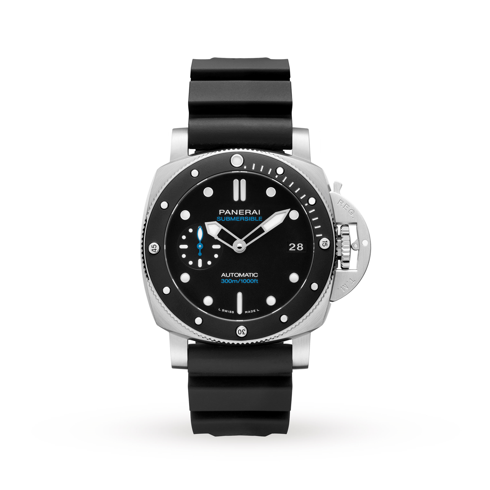 MiroTime Swiss Panerai Submersible 42mm Mens Watch PAM00683
