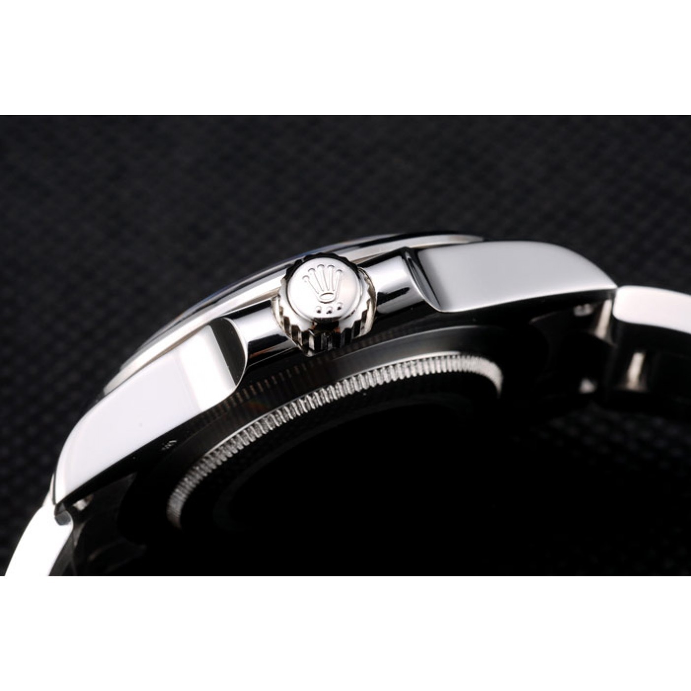 MiroTime Rolex Explorer Stainless Steel Bezel White Dial Watch