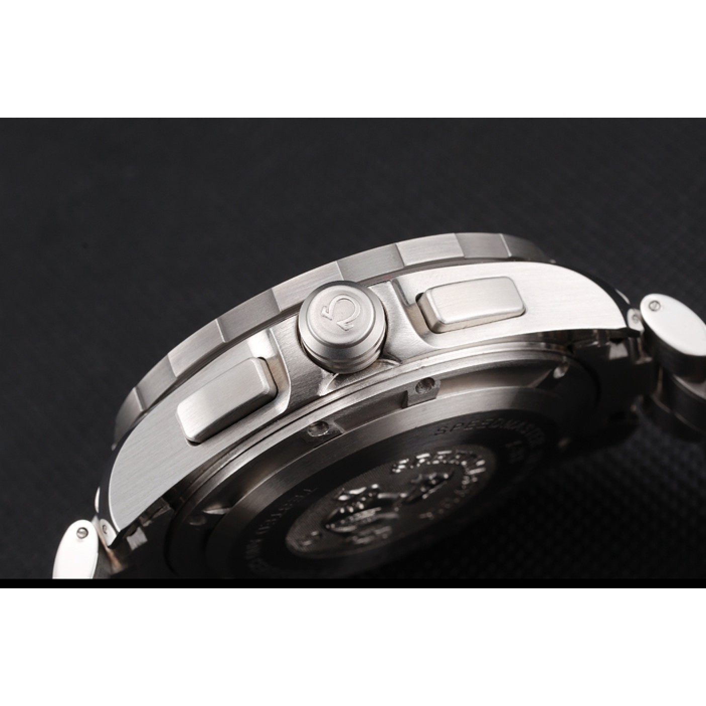 MiroTime Omega Speedmaster Skywalker X-33 Black Dial Orange On Black Bezel Stainless Steel Case And Bracelet