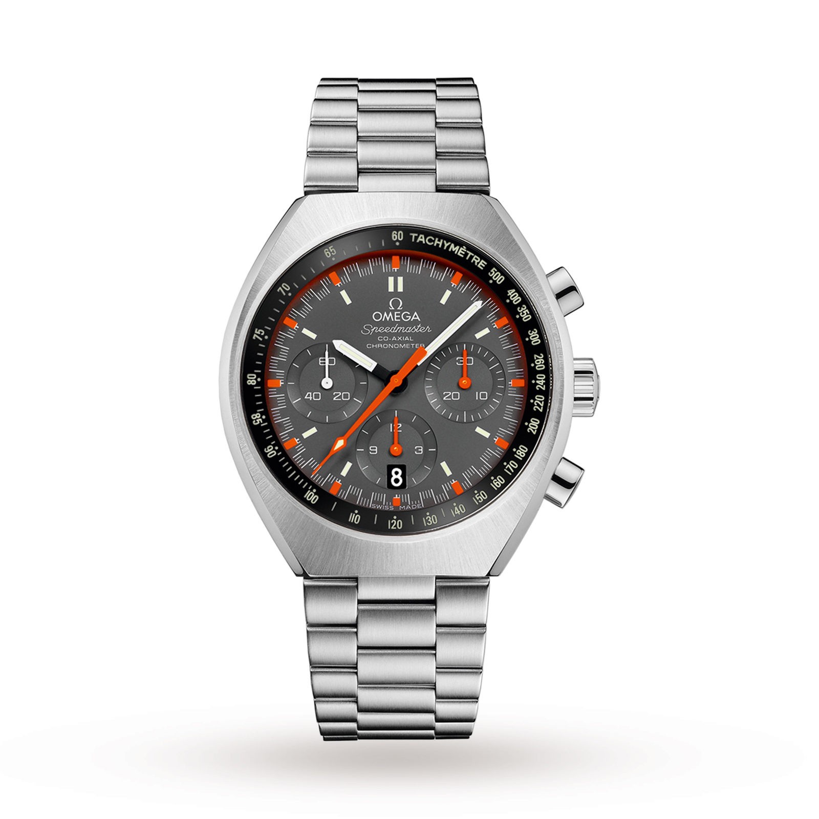 MiroTime Swiss Omega Speedmaster Moonwatch Mark II Co-Axial 42.4mm Mens Watch O32710435006001