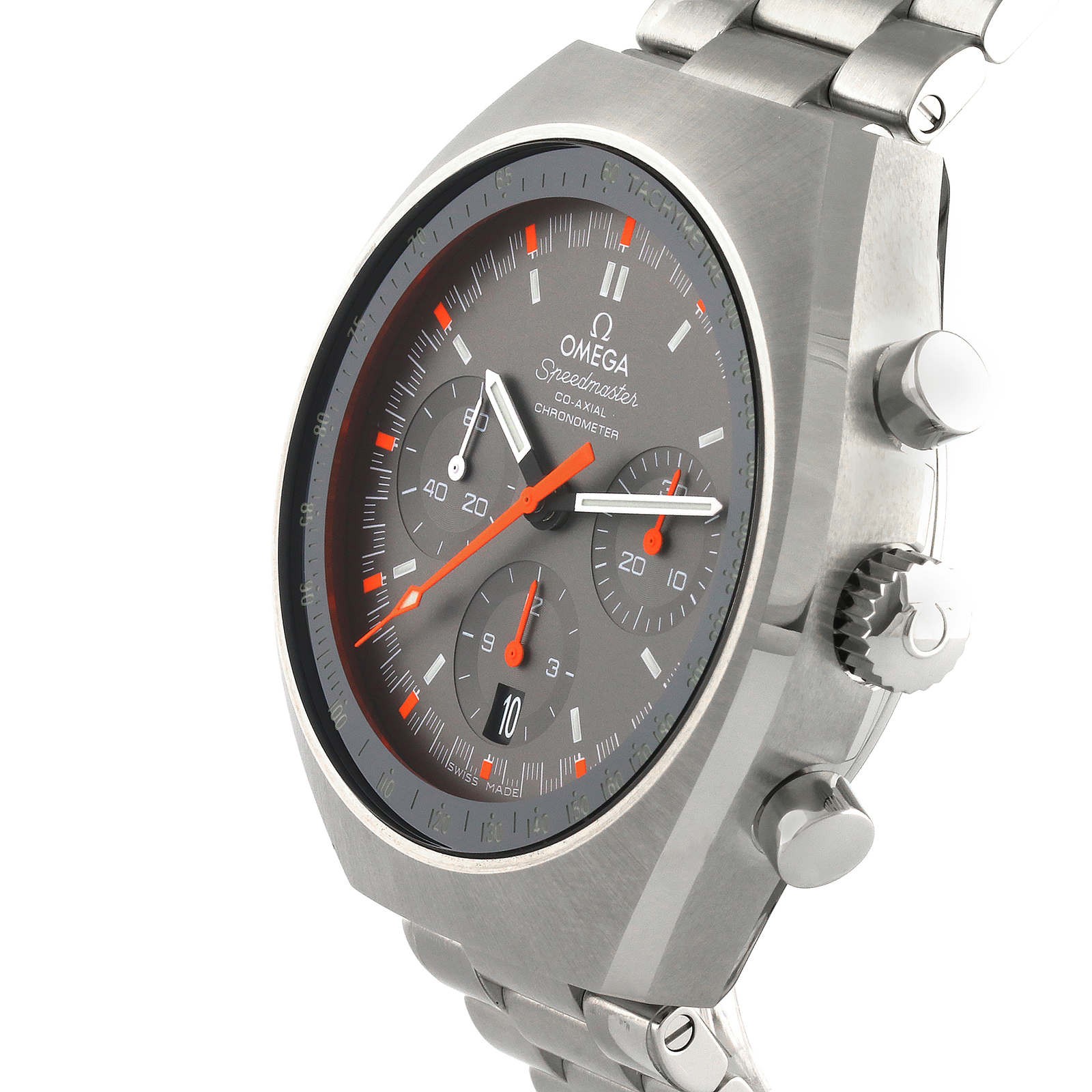 MiroTime Swiss Omega Speedmaster Moonwatch Mark II Co-Axial 42.4mm Mens Watch O32710435006001