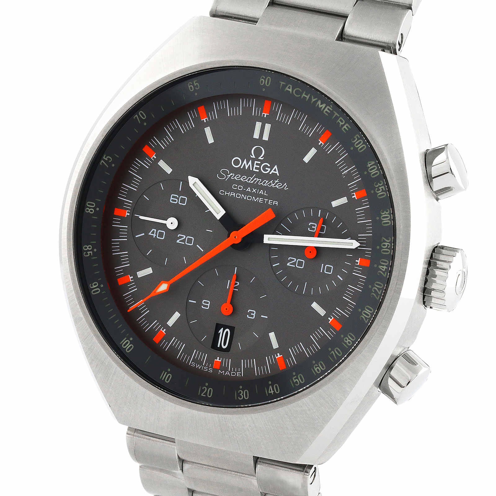 MiroTime Swiss Omega Speedmaster Moonwatch Mark II Co-Axial 42.4mm Mens Watch O32710435006001