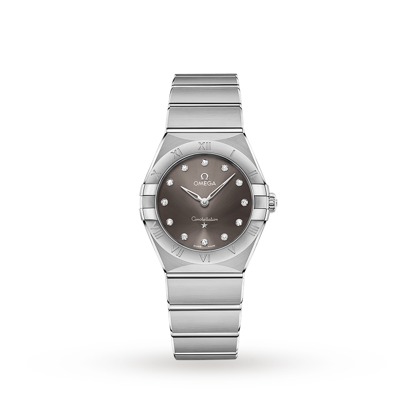 MiroTime Swiss Omega Constellation Manhattan 28mm Ladies Watch O13110286056001