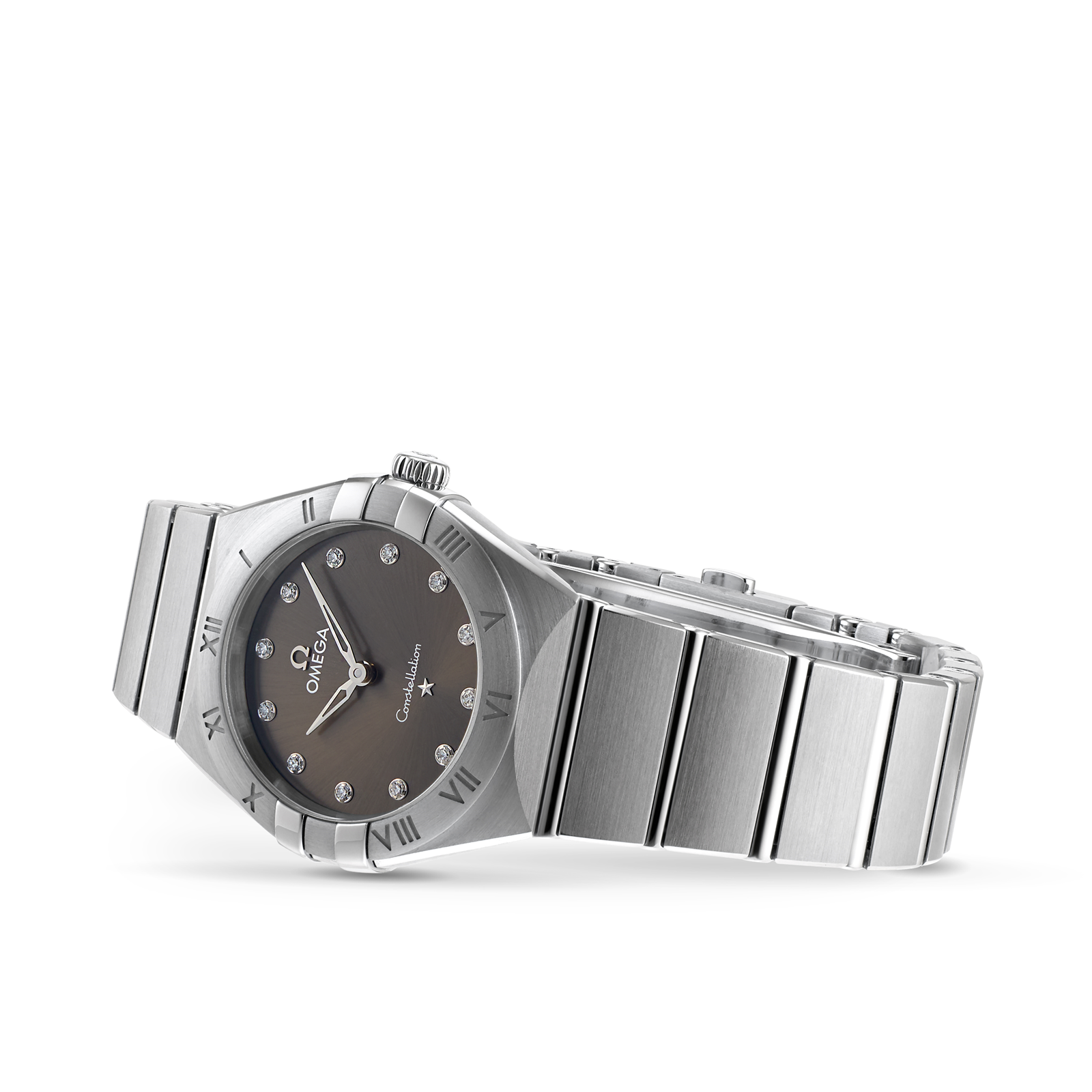 MiroTime Swiss Omega Constellation Manhattan 28mm Ladies Watch O13110286056001