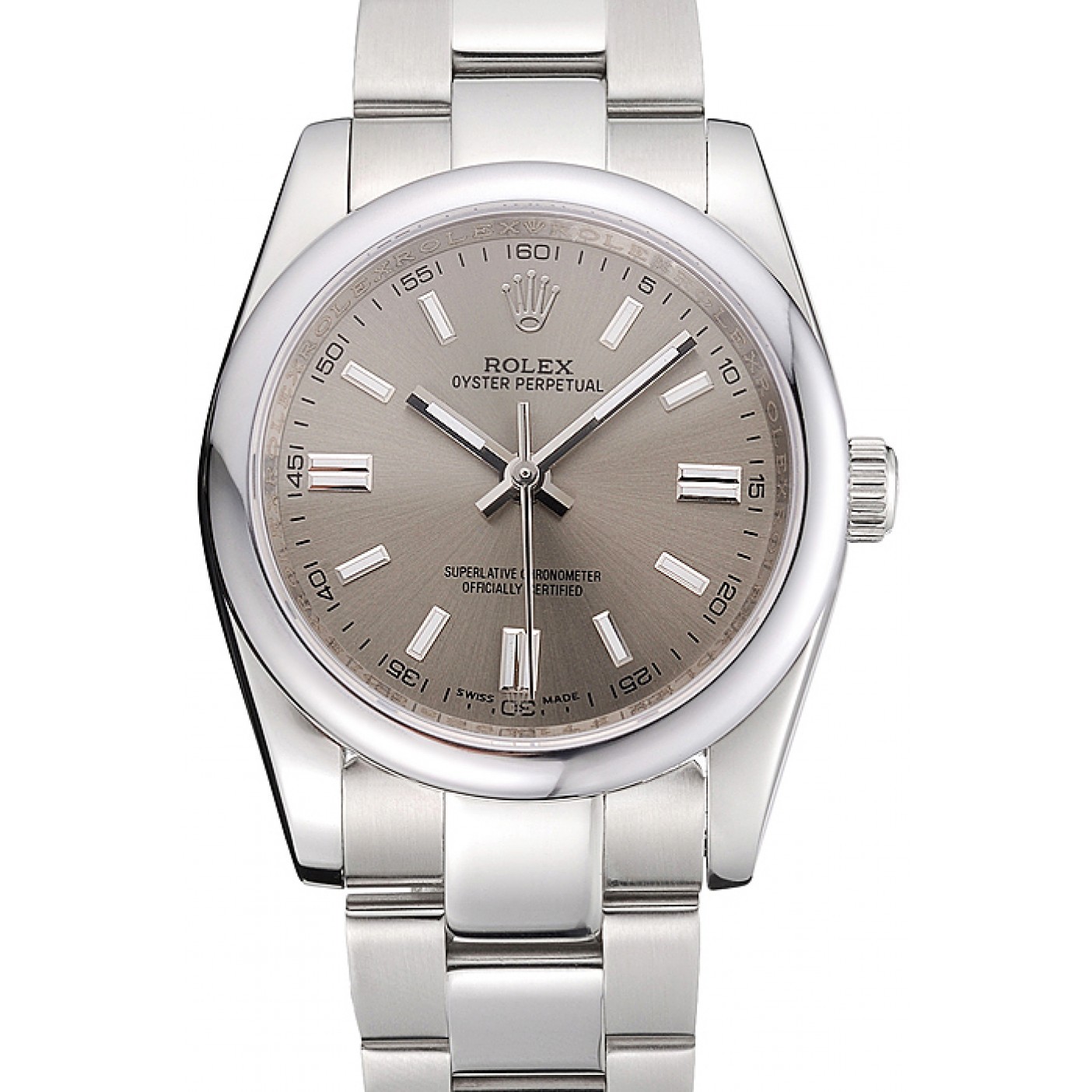 MiroTime Rolex Oyster Perpetual DateJust Stainless Steel Case Silver Dial Stainless Steel Bracelet 622640