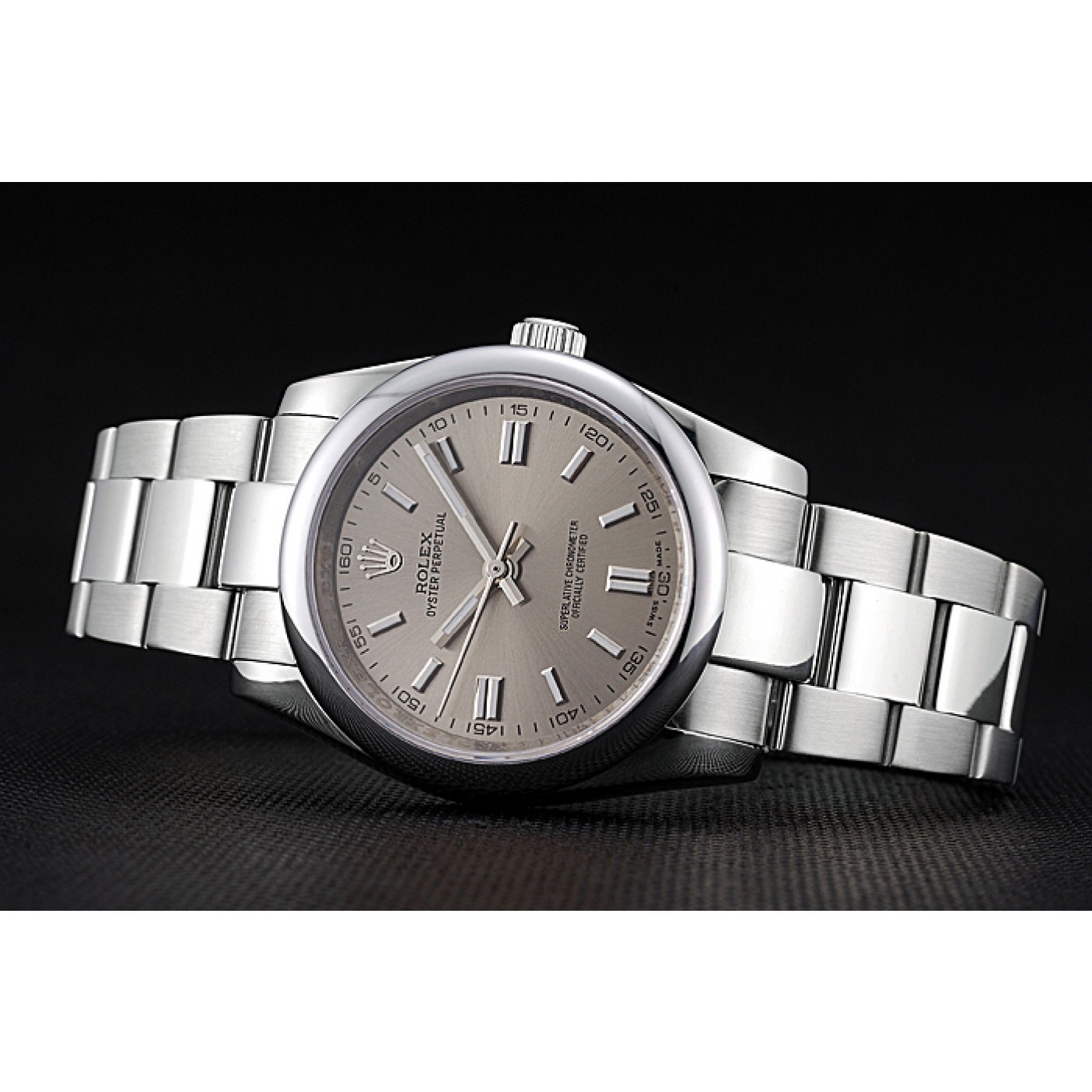 MiroTime Rolex Oyster Perpetual DateJust Stainless Steel Case Silver Dial Stainless Steel Bracelet 622640