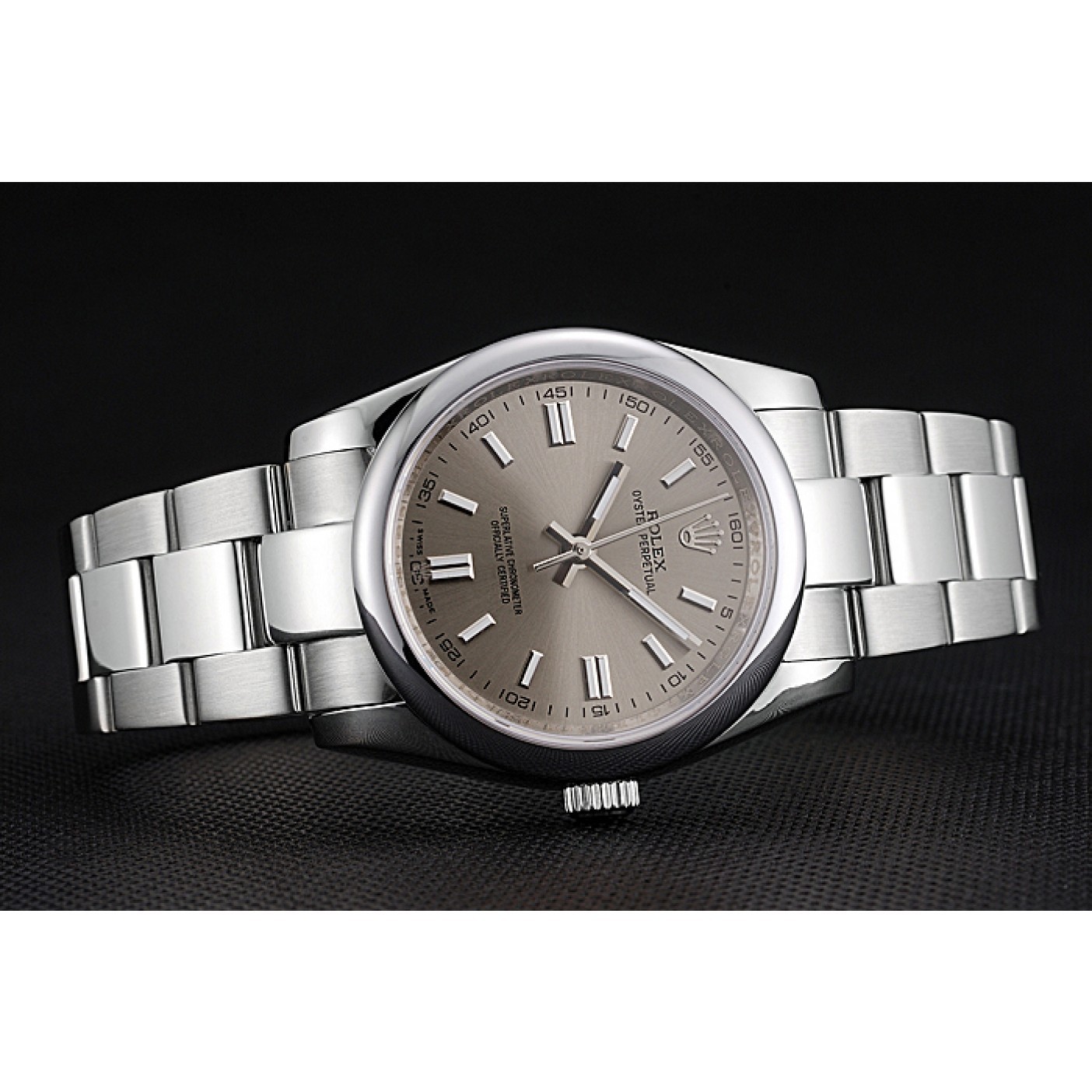 MiroTime Rolex Oyster Perpetual DateJust Stainless Steel Case Silver Dial Stainless Steel Bracelet 622640