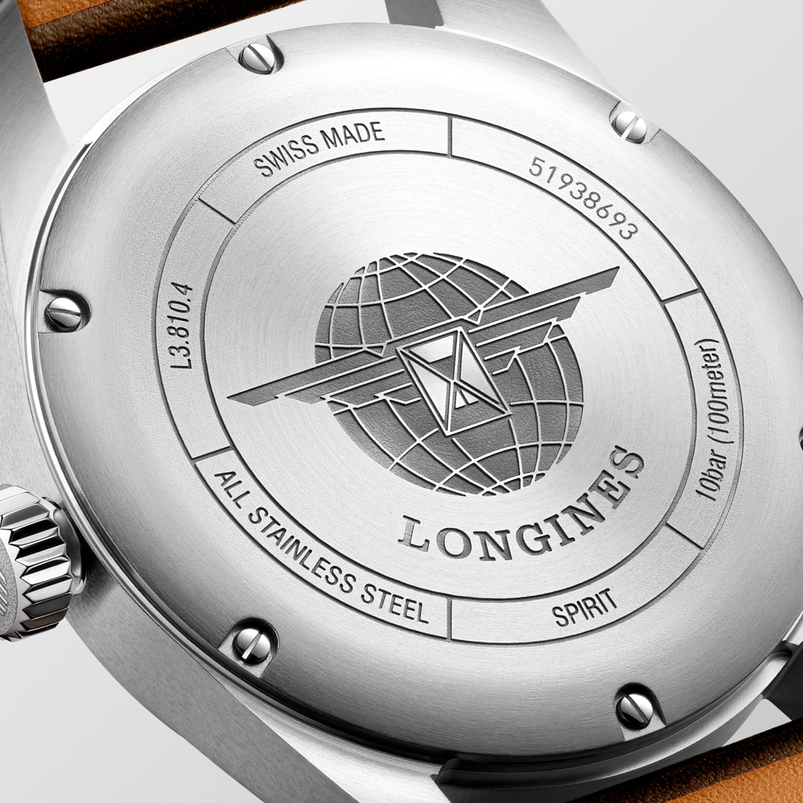 MiroTime Longines Spirit 40mm Mens Watch L38104530