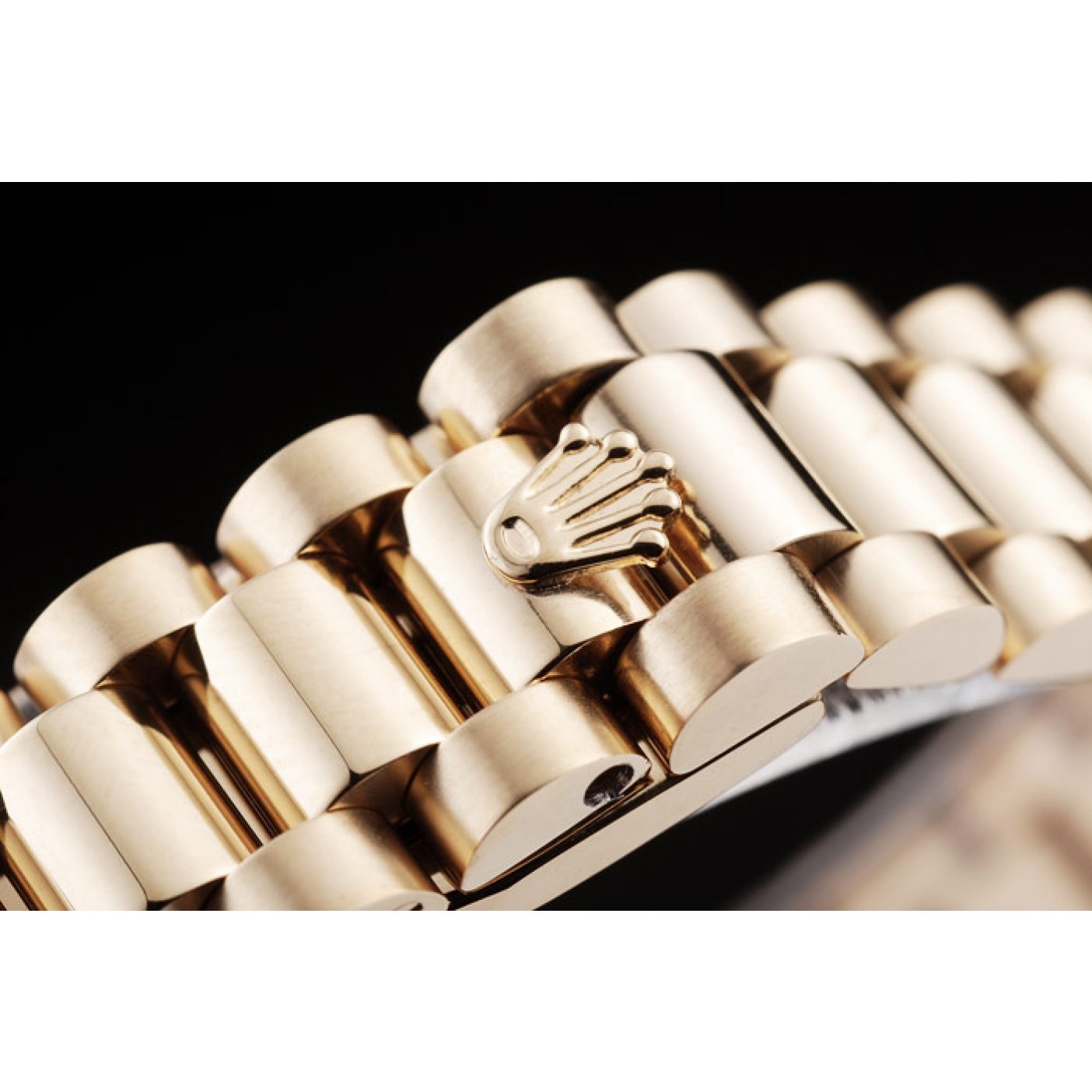 MiroTime Rolex Datejust 18k Yellow Gold Plated Stainless Steel Diamond Plated 98076