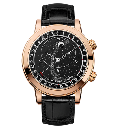 MiroTime AAA Replica Patek Philippe Celestial Black Watch 6102R-001