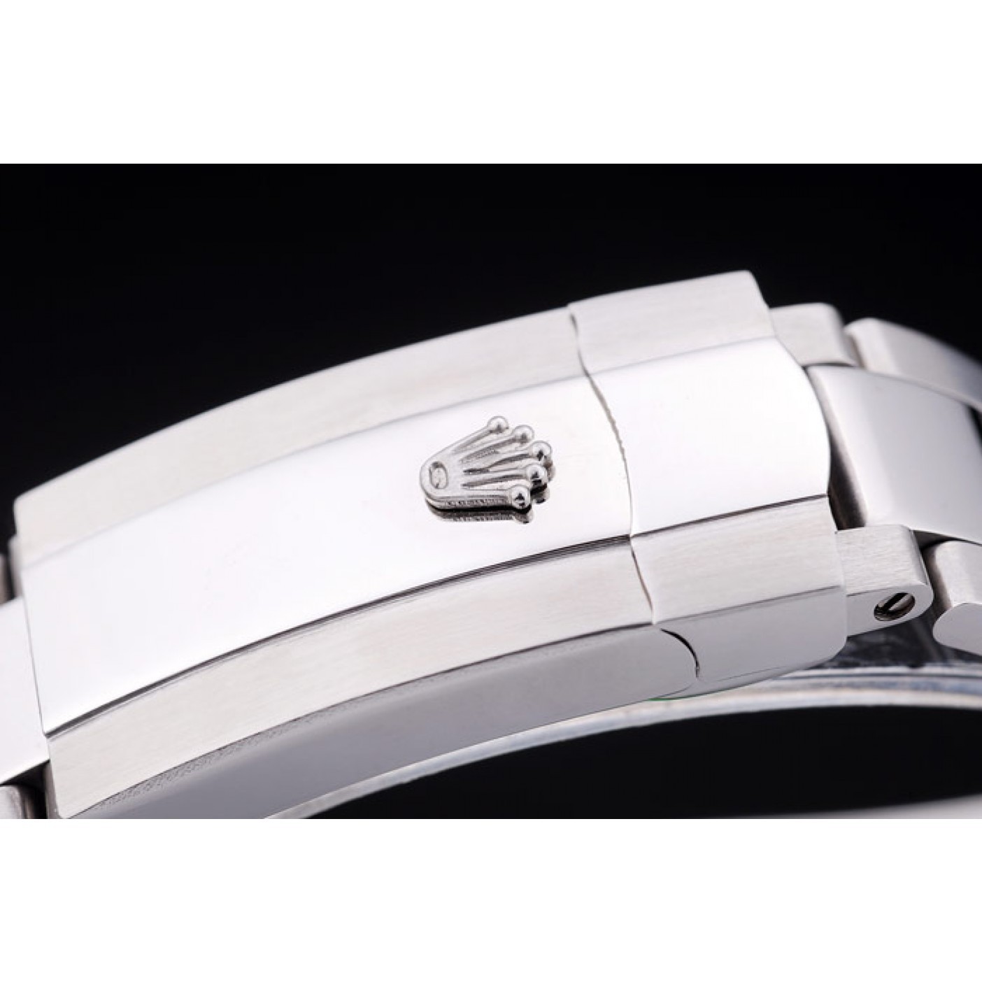 MiroTime Rolex DayDate Polished Silver Bezel White Dial 7470