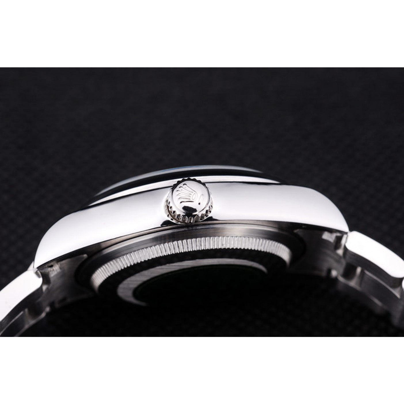 MiroTime Rolex DayDate Polished Silver Bezel White Dial 7470