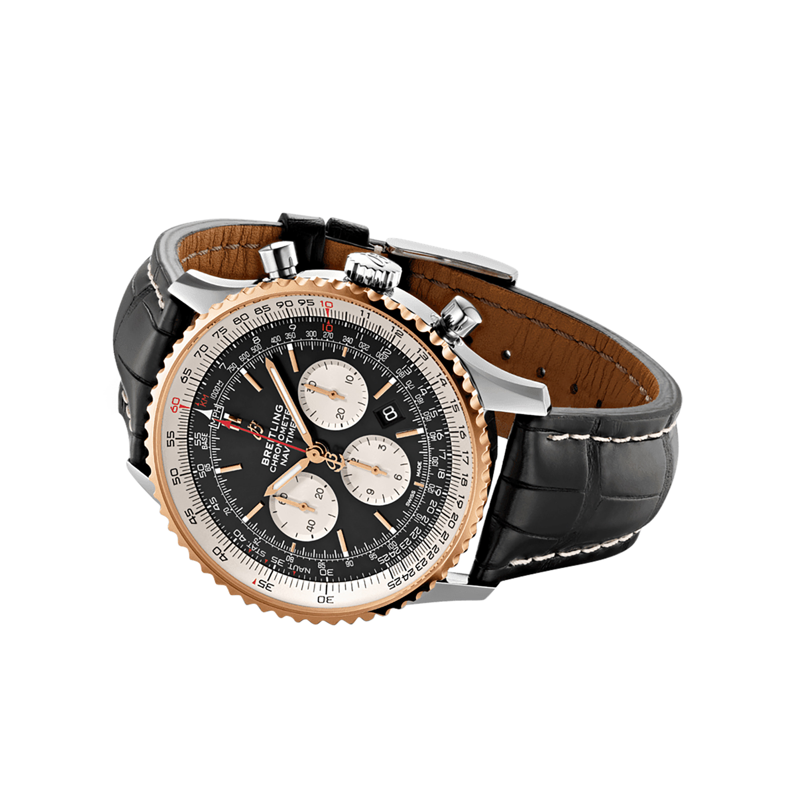 MiroTime Swiss Breitling Navitimer 46mm Mens Watch UB0127211B1P2