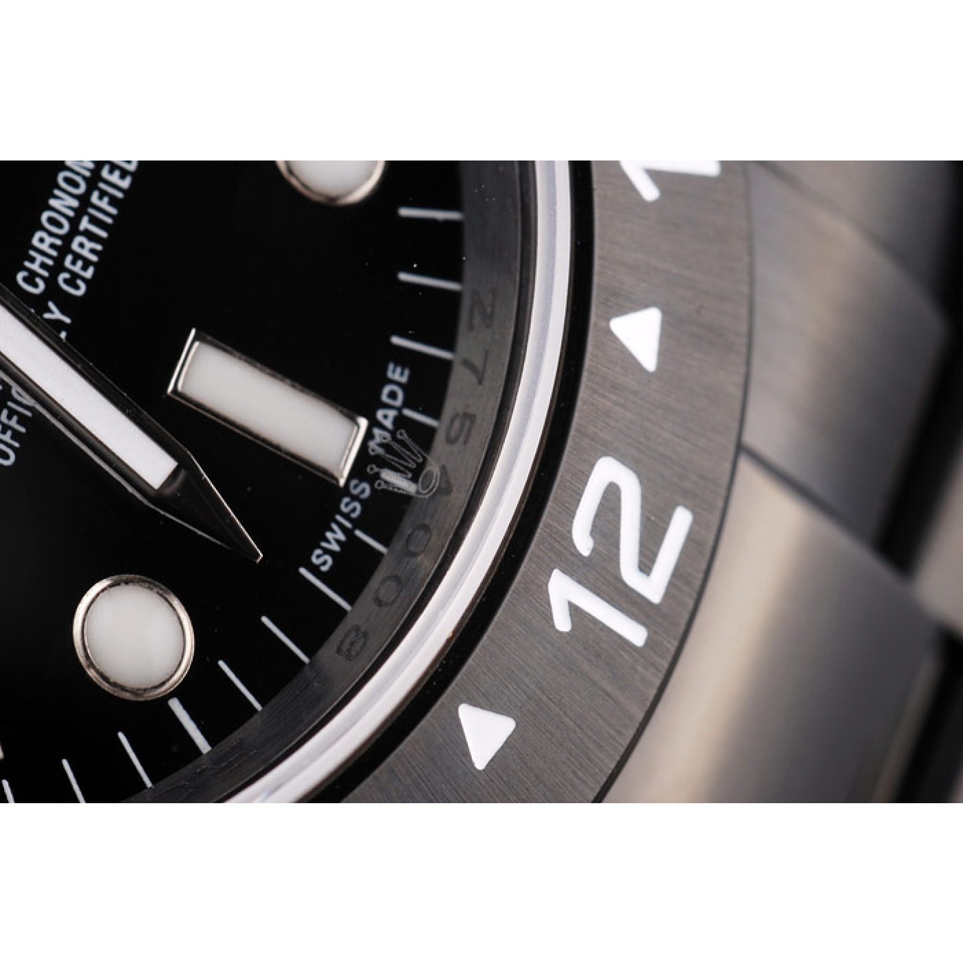 MiroTime Rolex Explorer Black Ceramic Bezel Black Dial Watch 2385