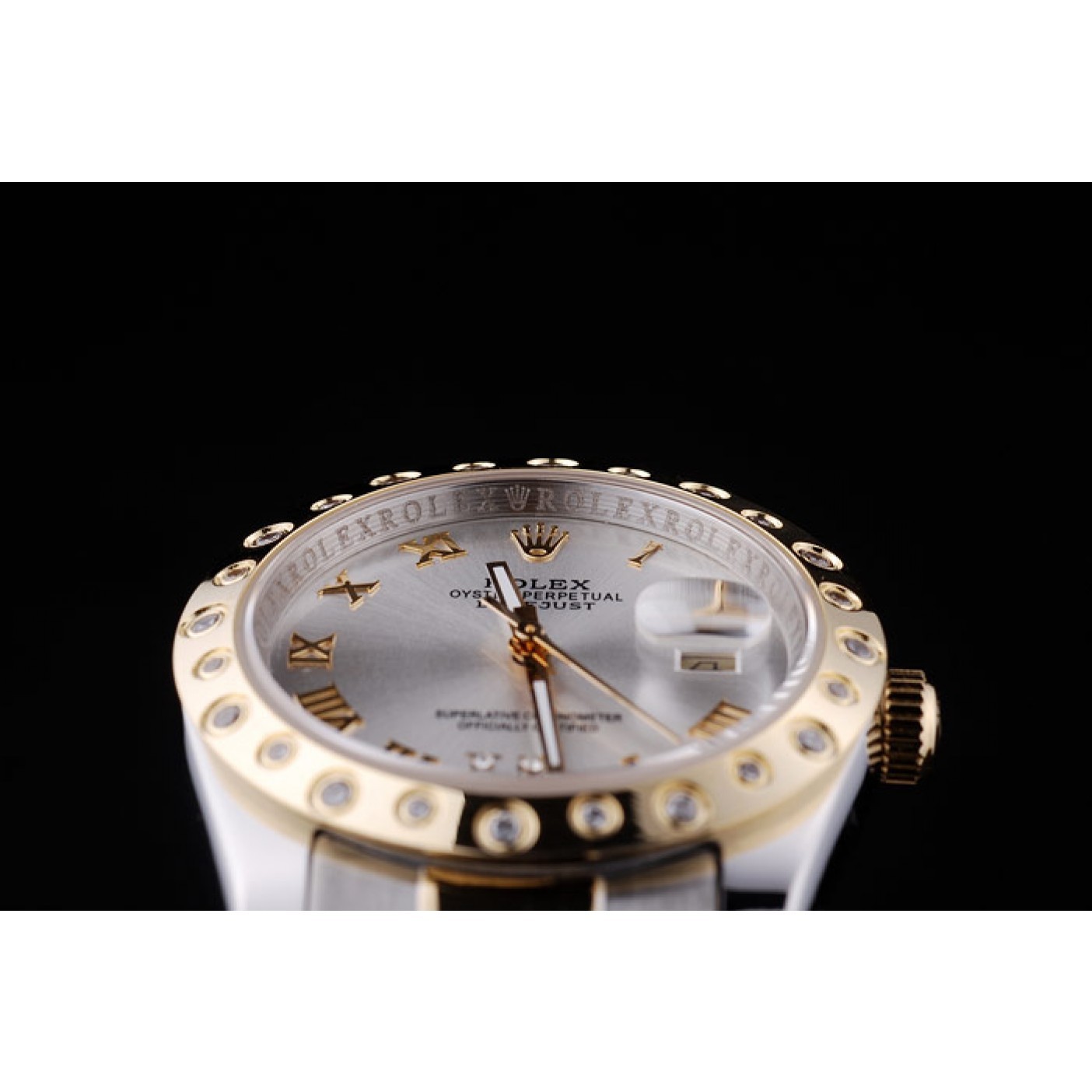MiroTime Rolex Datejust Diamond Bezel White Dial 7464