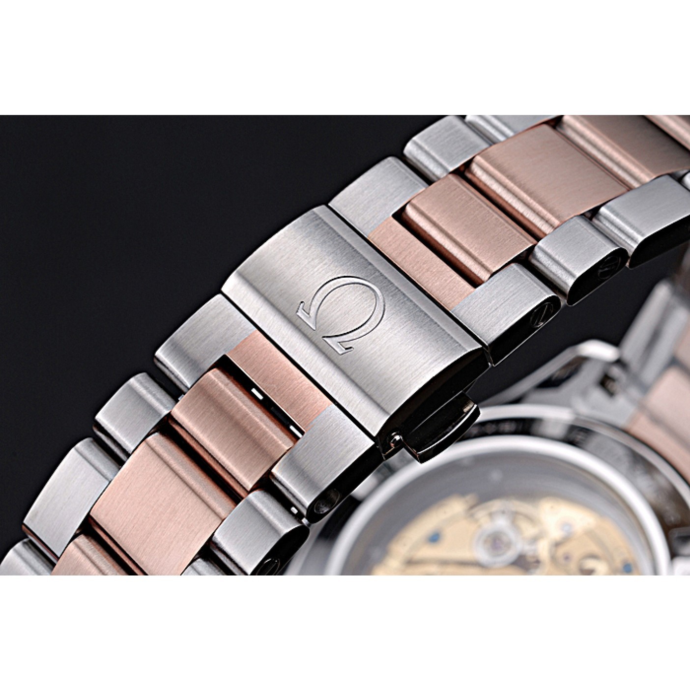 MiroTime Omega Seamaster Brown Dial Two Tone 622168