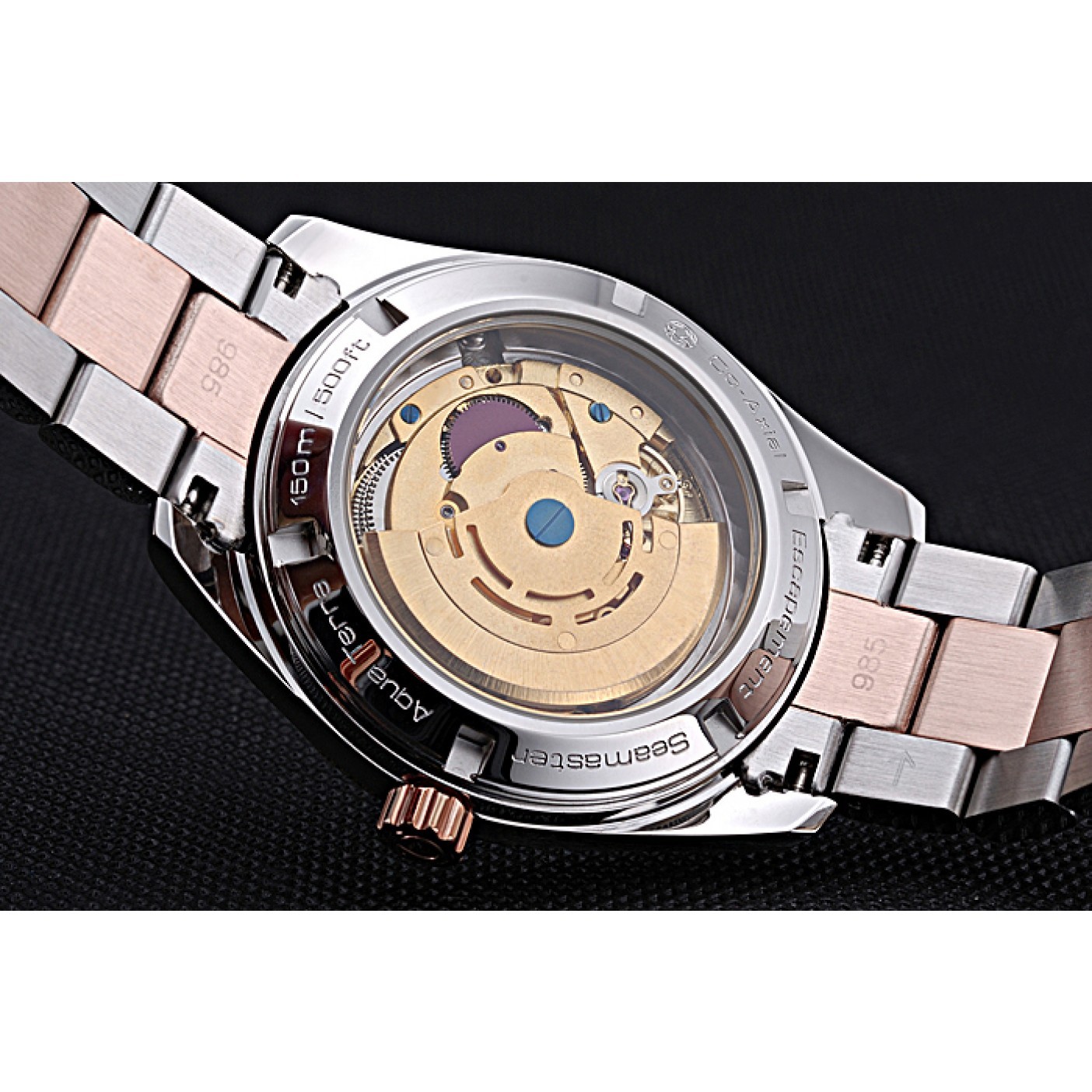 MiroTime Omega Seamaster Brown Dial Two Tone 622168